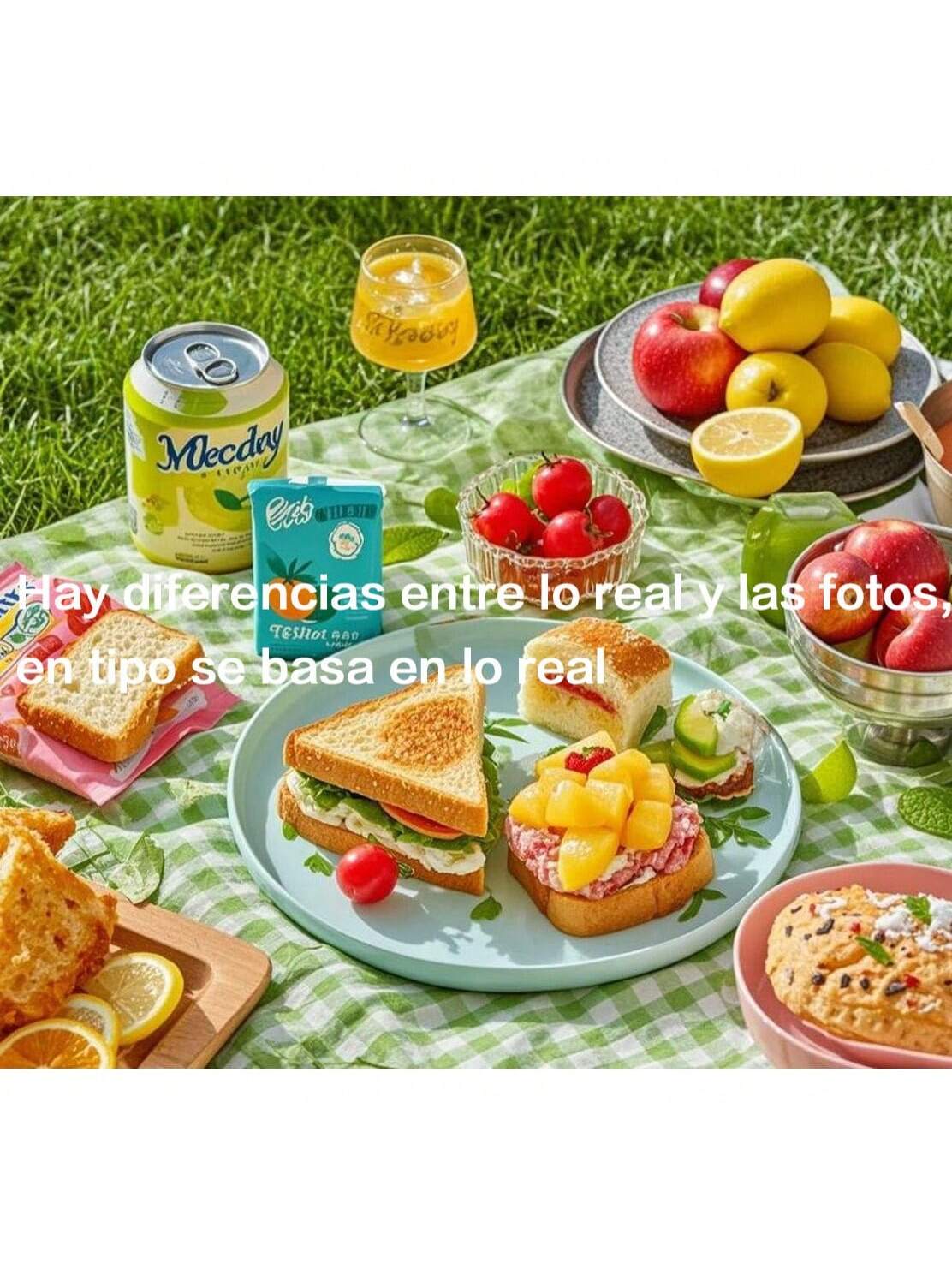 Manta de picnic impermeable para exteriores, diseño de cuadros verdes, tapete portátil plegable a prueba de humedad, alfombra gruesa y resistente para camping y tiendas de campaña, tapete para playa, a prueba de polvo y humedad, ideal para excursiones