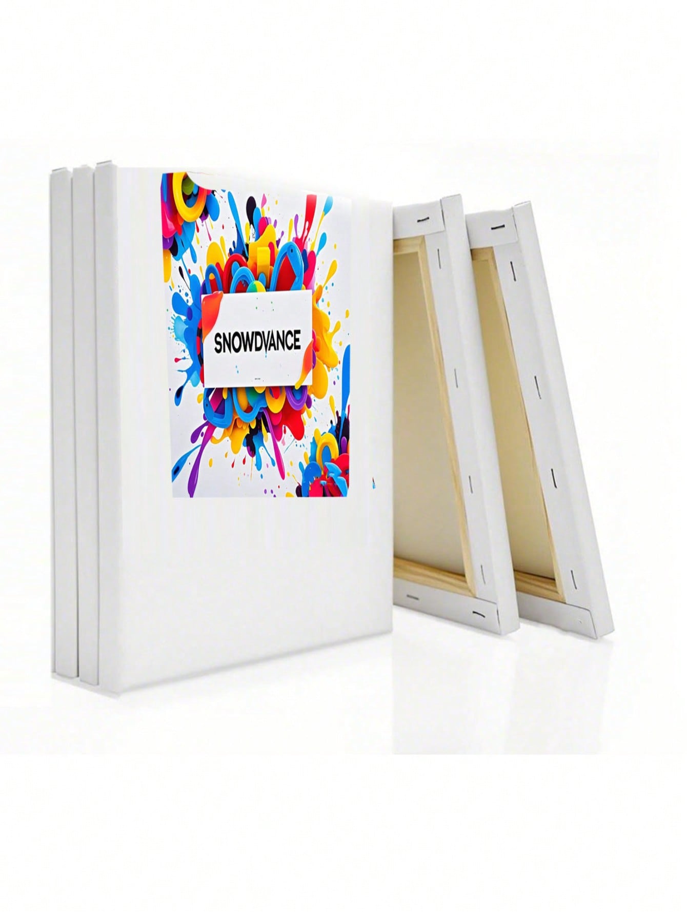 LIENZO PARA PINTAR Lienzo de Alta Calidad para Pintura en Óleo y Acrílico | Tela de Algodón 100% | Textura Fina y Resistente | Anti-rasguños | Antihumedad | Alta Absorción de Pintura | Fácil de Pigmentar