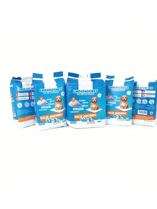 EMPAPADORES PARA MASCOTAS PACK AHORRO 30+5 pcs 40*50cm 60*60cm 60*90cm
