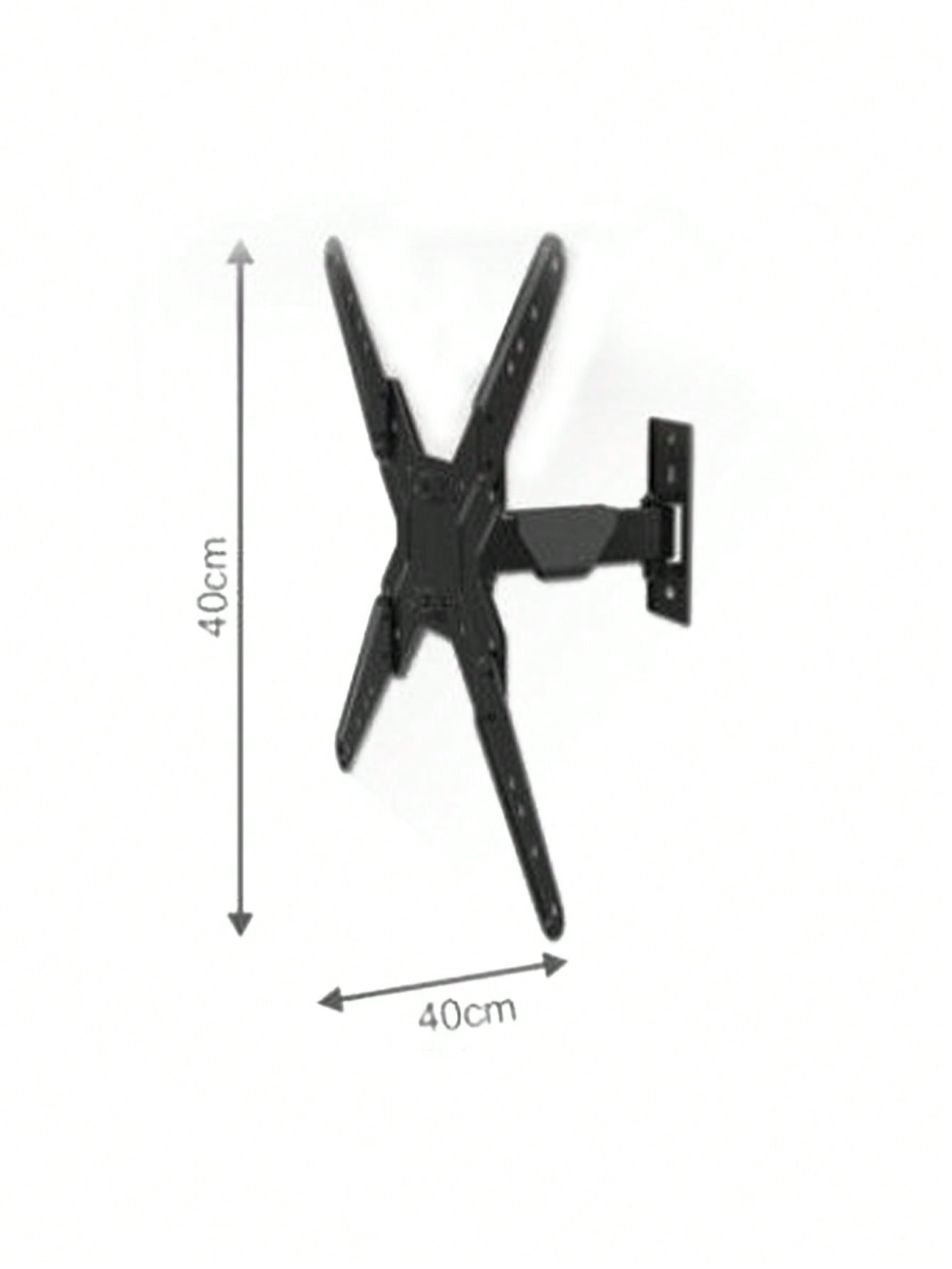 Soporte de Pared Articulado para TV 17”–50” | Brazo Giratorio Extensible | Compatible VESA 400x400 | Montaje para Televisor LCD LED Plasma | Hasta 25kg | Inclinable y Ajustable