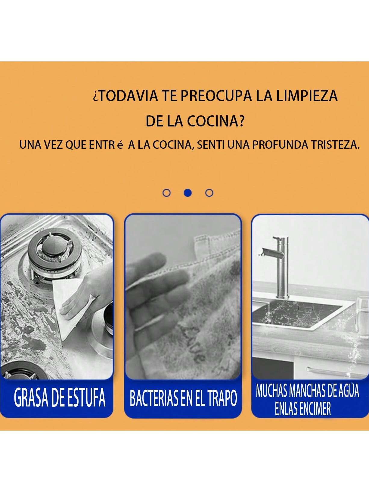 Paquete de 6 Rollo de cocina  – , formato compacto, doble capa, súper absorbentes, resistentes al agua, hechas de celulosa pura, ideales para uso doméstico y comercial, papel multiusos para limpieza