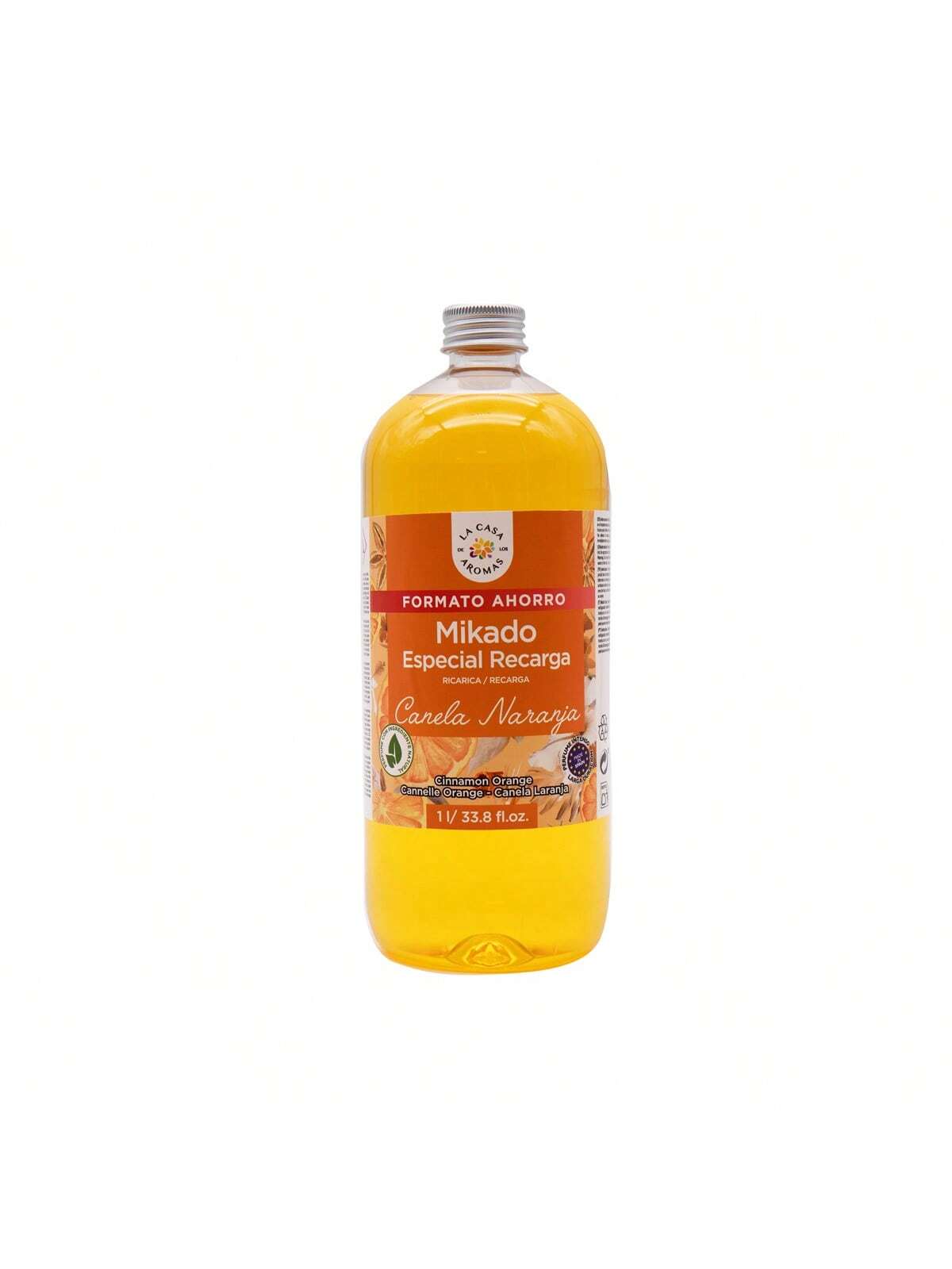 Mikado Reposicion | Recarga de Aroma para el Hogar 1L Gran Capacidad | Difusor de Fragancia Duradera, Aceite Esencial, Ambientador Natural, Eliminador de Olores, Purificador de Aire