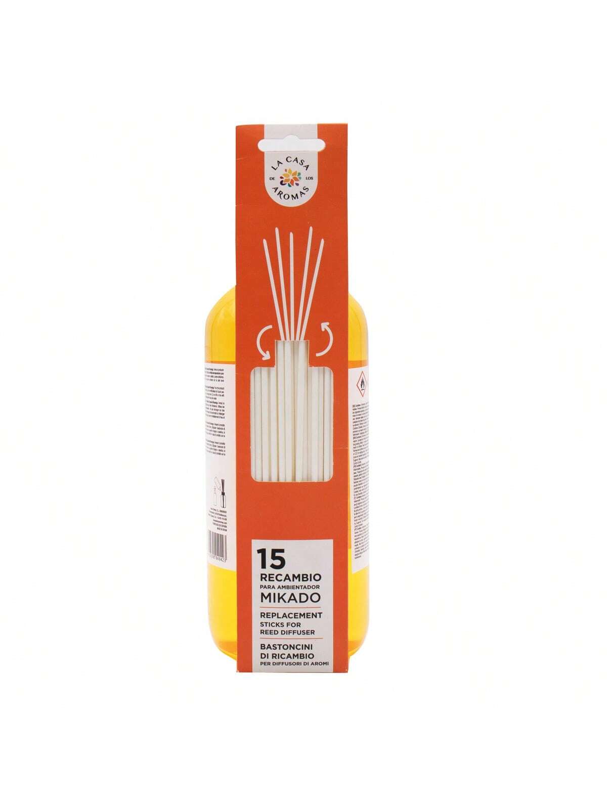 Mikado Reposicion | Recarga de Aroma para el Hogar 1L Gran Capacidad | Difusor de Fragancia Duradera, Aceite Esencial, Ambientador Natural, Eliminador de Olores, Purificador de Aire